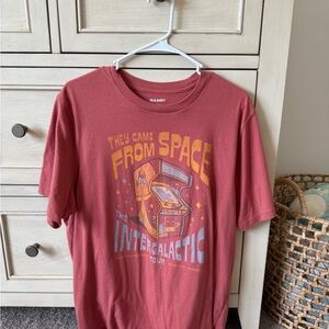 Old Navy Mars Red Intergalactic Graphic Tee